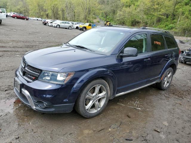 3C4PDDGG1HT549170 - 2017 DODGE JOURNEY CROSSROAD BLUE photo 1