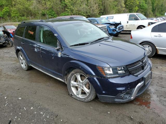 3C4PDDGG1HT549170 - 2017 DODGE JOURNEY CROSSROAD BLUE photo 4