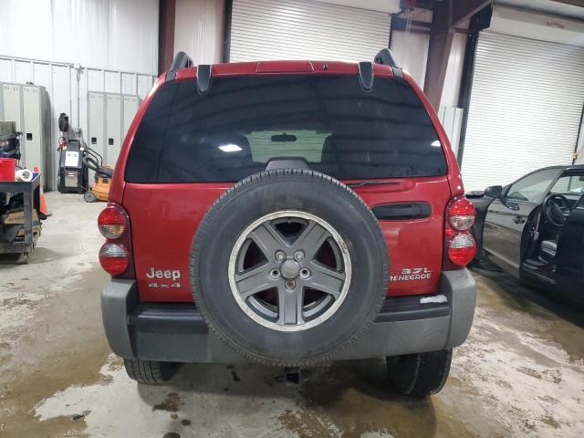1J4GL38K06W293329 - 2006 JEEP LIBERTY RENEGADE 红色 照片 6