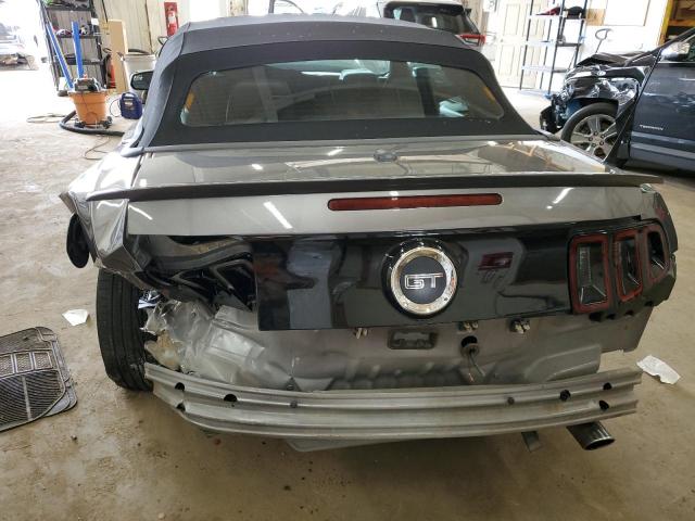 1ZVBP8FF7E5304187 - 2014 FORD MUSTANG GT GRAY photo 6