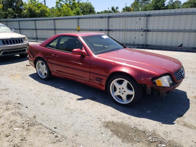 WDBFA68F71F197748 - 2001 MERCEDES-BENZ SL 500 MAROON photo 4