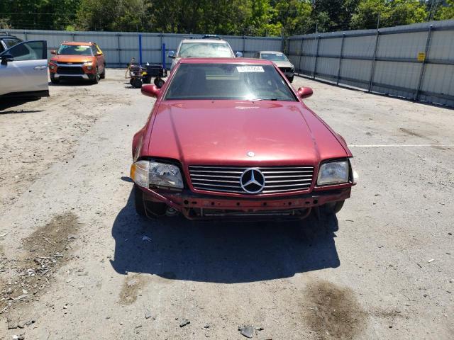 WDBFA68F71F197748 - 2001 MERCEDES-BENZ SL 500 MAROON photo 5