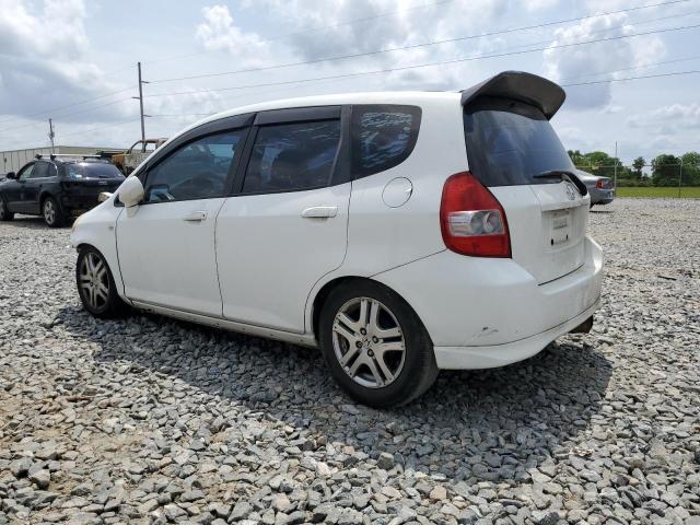 JHMGD38647S037434 - 2007 HONDA FIT S 白色 照片 2