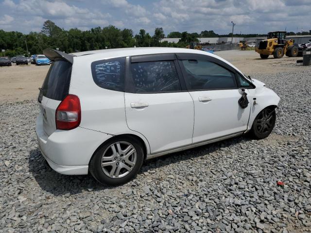 JHMGD38647S037434 - 2007 HONDA FIT S 白色 照片 3