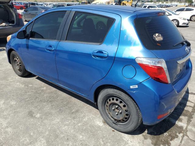 JTDKTUD3XCD535958 - 2012 TOYOTA YARIS BLUE photo 2