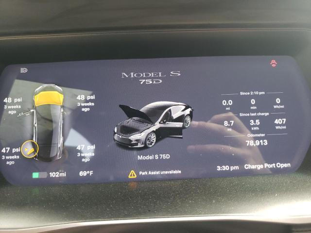 5YJSA1E29JF257411 - 2018 TESLA MODEL S Qara foto 9