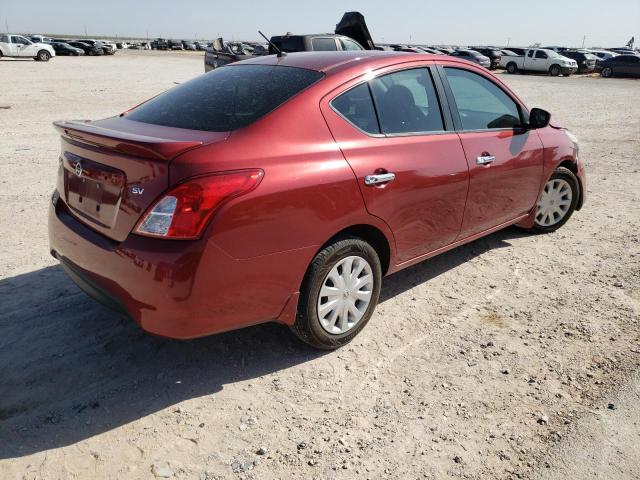 3N1CN7AP8JL882920 - 2018 NISSAN VERSA S MAROON photo 4