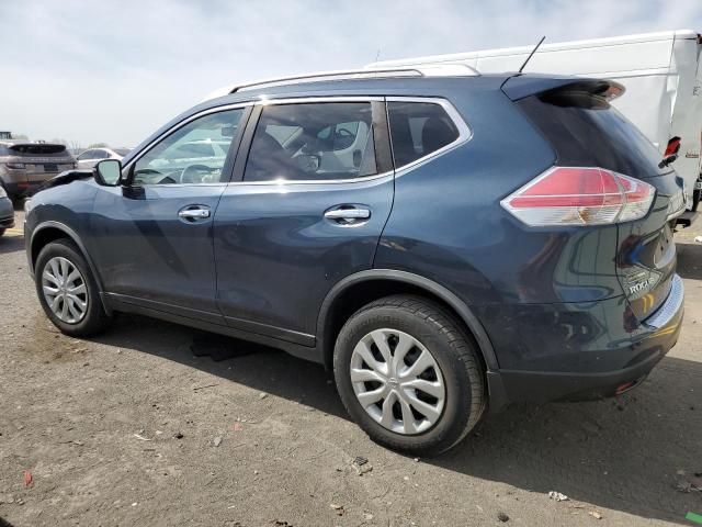 JN8AT2MV2GW134971 - 2016 NISSAN ROGUE S BLUE photo 2