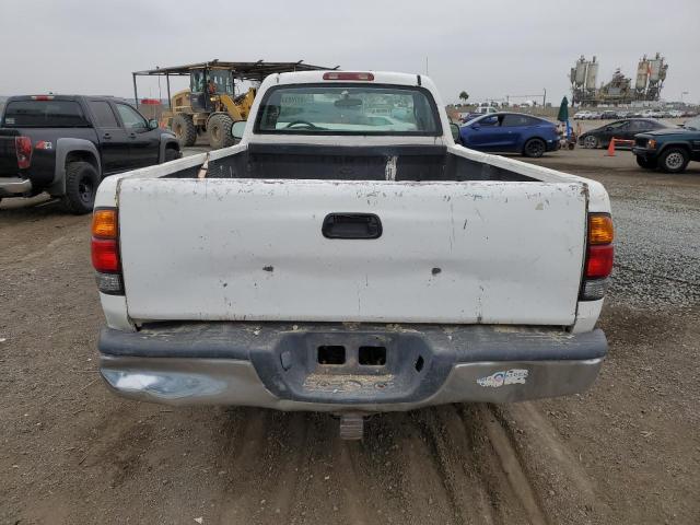 5TBJN32142S228668 - 2002 TOYOTA TUNDRA WHITE photo 6