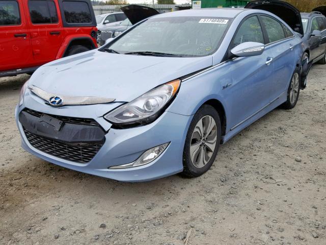 KMHEC4A4XDA083289 - 2013 HYUNDAI SONATA HYBRID  photo 2