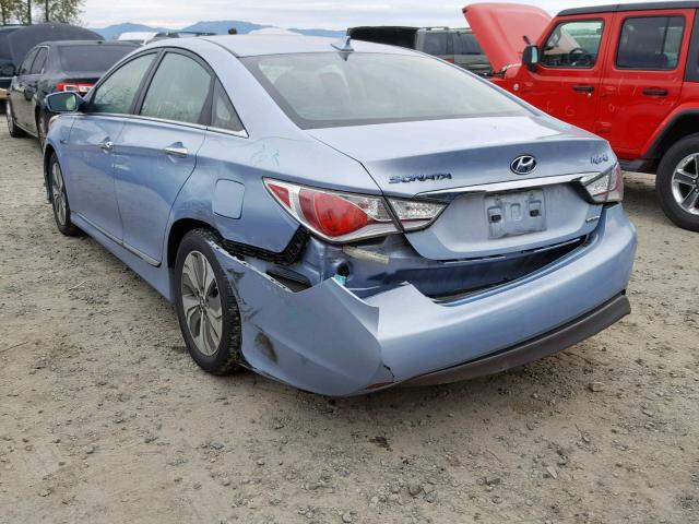 KMHEC4A4XDA083289 - 2013 HYUNDAI SONATA HYBRID  photo 3