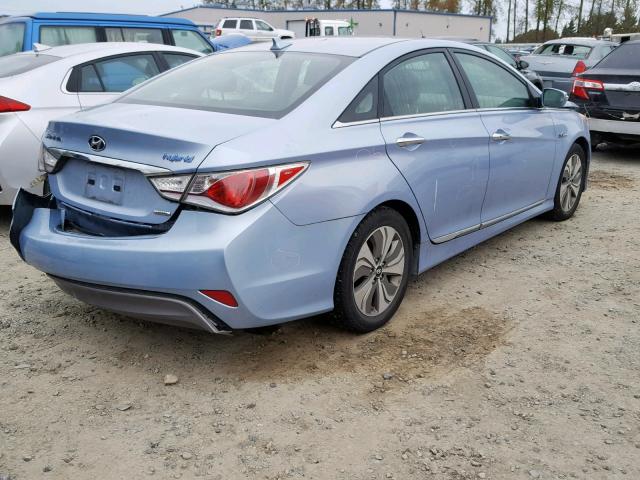 KMHEC4A4XDA083289 - 2013 HYUNDAI SONATA HYBRID  photo 4