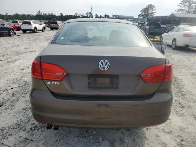 3VW2K7AJ5EM333766 - 2014 VOLKSWAGEN JETTA BASE بني صورة 6