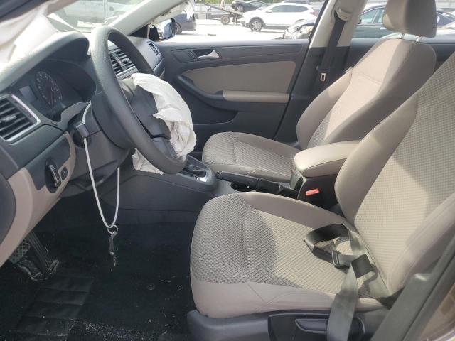 3VW2K7AJ5EM333766 - 2014 VOLKSWAGEN JETTA BASE بني صورة 7