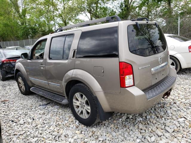 5N1AR18B28C658639 - 2008 NISSAN PATHFINDER S 棕色 照片 2