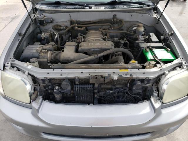 5TDBT48A35S241768 - 2005 TOYOTA SEQUOIA LIMITED SILVER photo 12
