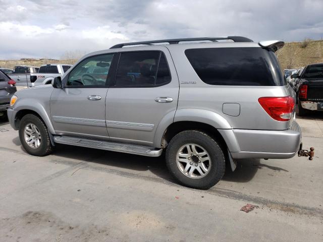 5TDBT48A35S241768 - 2005 TOYOTA SEQUOIA LIMITED SILVER photo 2