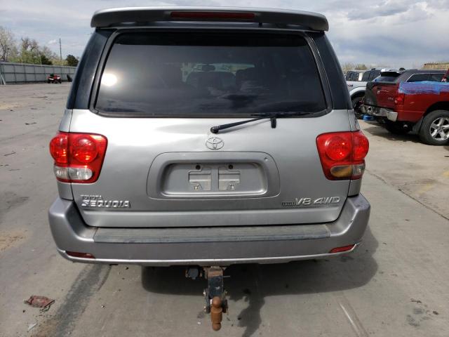 5TDBT48A35S241768 - 2005 TOYOTA SEQUOIA LIMITED SILVER photo 6