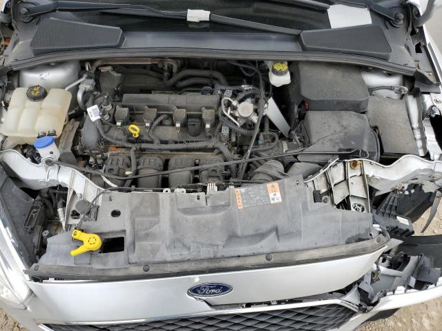 1FADP3F21HL341270 - 2017 FORD FOCUS SE SILVER photo 11