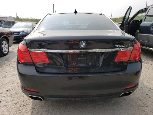 WBAKB83549CY58802 - 2009 BMW 750 LI BLACK photo 6