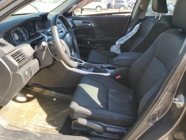 1HGCR2F34EA215593 - 2014 HONDA ACCORD LX GRAY photo 7