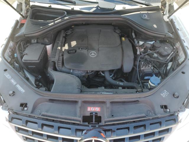 4JGDA5HB2CA005020 - 2012 MERCEDES-BENZ ML 350 4MATIC WHITE photo 12