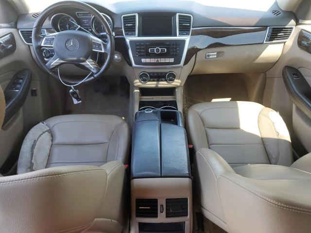 4JGDA5HB2CA005020 - 2012 MERCEDES-BENZ ML 350 4MATIC WHITE photo 8