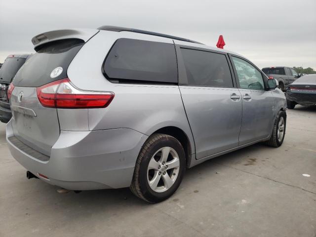 5TDKK3DC1FS566022 - 2015 TOYOTA SIENNA LE SILVER photo 3