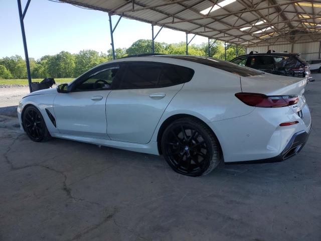 WBAGV8C03MCF46807 - 2021 BMW M850XI WHITE photo 2