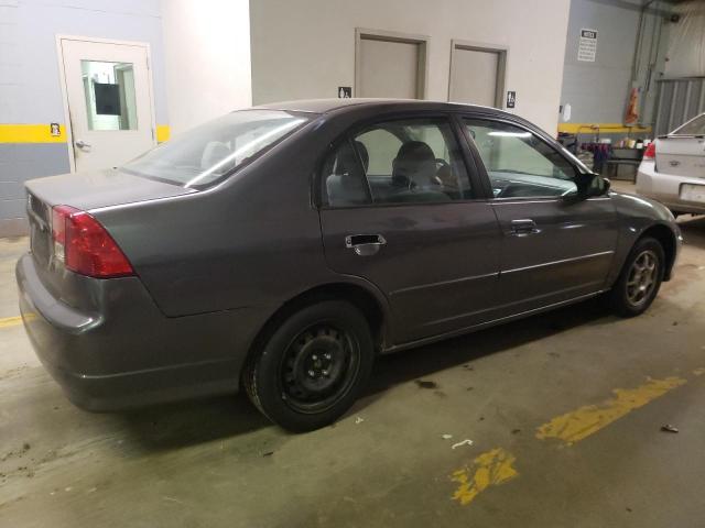 1HGES16385L010337 - 2005 HONDA CIVIC DX VP GRAY photo 3