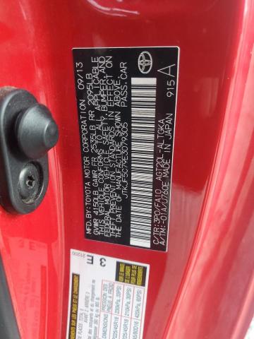 JTKJF5C79E3079305 - 2014 TOYOTA SCION TC 红色 照片 13