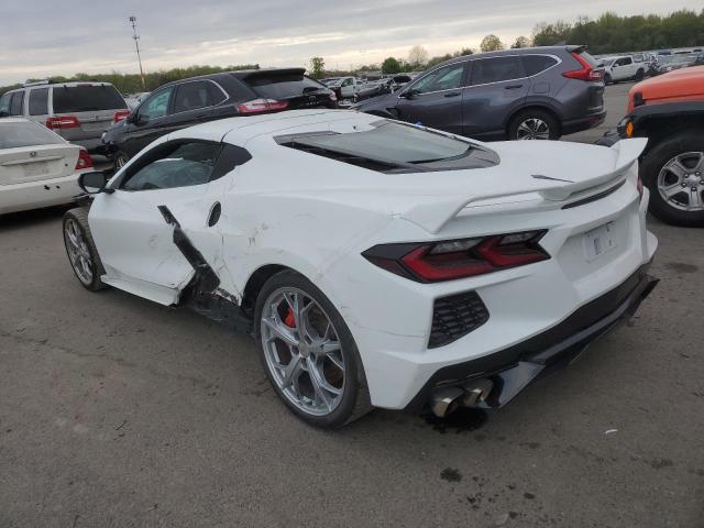 1G1Y72D46L5106752 - 2020 CHEVROLET CORVETTE STINGRAY 2LT WHITE photo 2