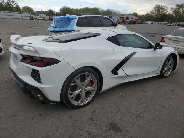 1G1Y72D46L5106752 - 2020 CHEVROLET CORVETTE STINGRAY 2LT WHITE photo 3