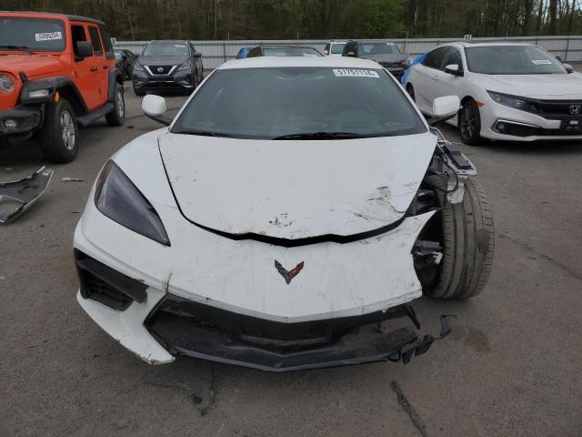 1G1Y72D46L5106752 - 2020 CHEVROLET CORVETTE STINGRAY 2LT WHITE photo 5