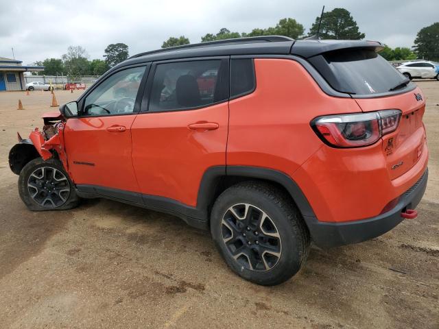 3C4NJDDB4LT111468 - 2020 JEEP COMPASS TRAILHAWK ORANGE photo 2