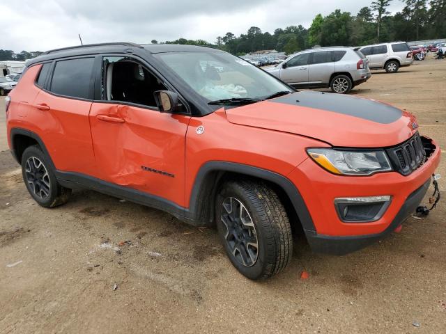 3C4NJDDB4LT111468 - 2020 JEEP COMPASS TRAILHAWK ORANGE photo 4