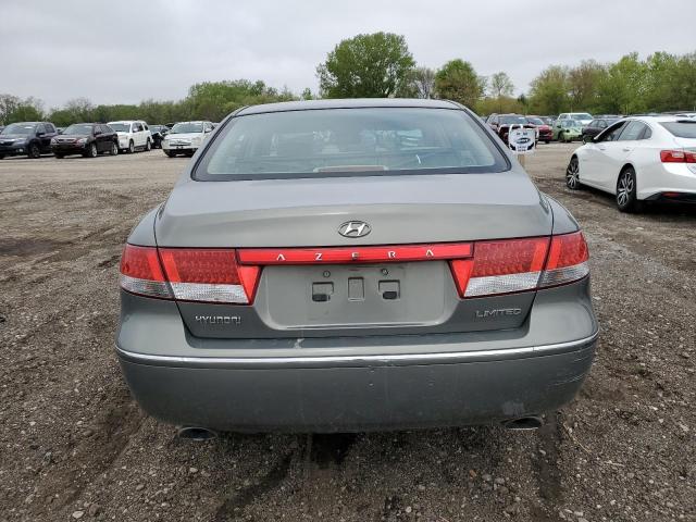 KMHFC46F67A152708 - 2007 HYUNDAI AZERA SE GRAY photo 6