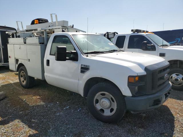 1FDSF30518EC15563 - 2008 FORD F350 SRW SUPER DUTY WHITE photo 4