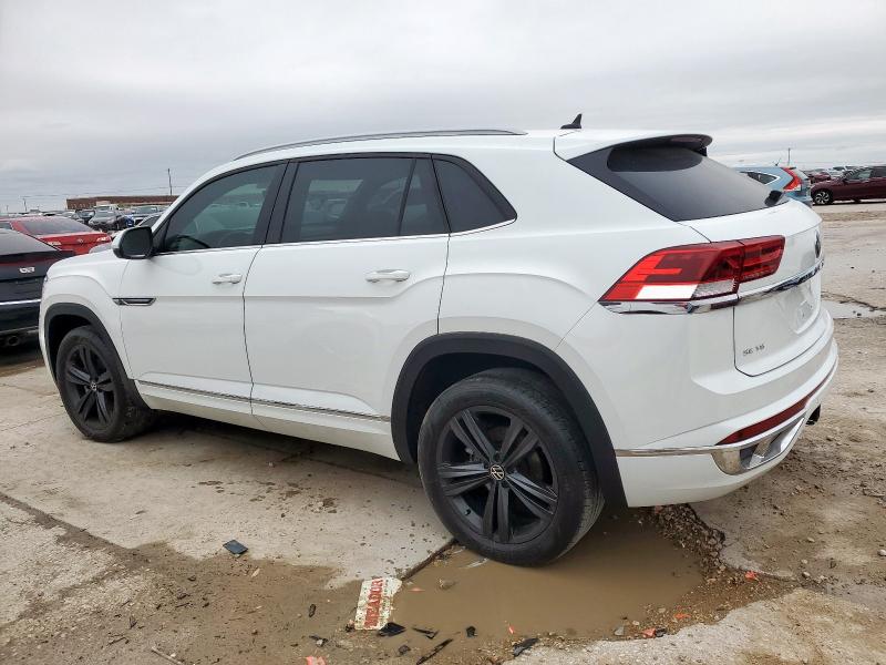 1V2PE2CA1MC202476 - 2021 VOLKSWAGEN ATLAS CROS SE WHITE photo 2