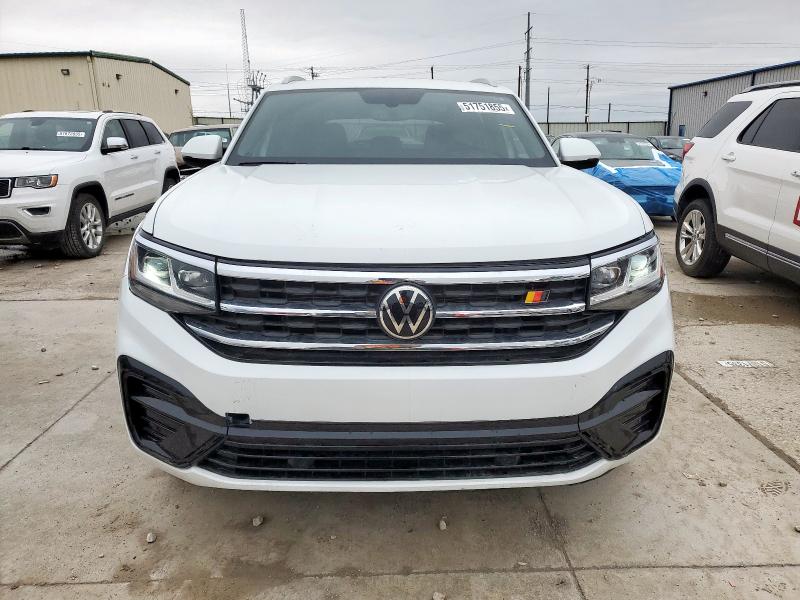 1V2PE2CA1MC202476 - 2021 VOLKSWAGEN ATLAS CROS SE WHITE photo 5