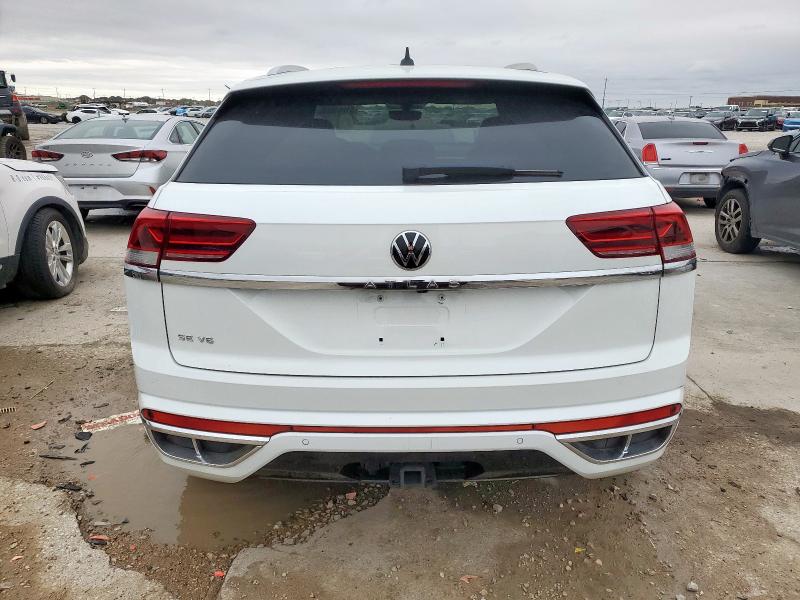 1V2PE2CA1MC202476 - 2021 VOLKSWAGEN ATLAS CROS SE WHITE photo 6