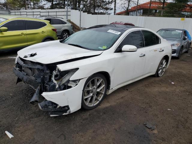 1N4AA5AP7AC873552 - 2010 NISSAN MAXIMA S WHITE photo 1