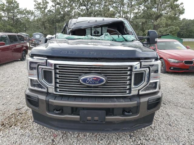 1FT8W3DT1NEC10060 - 2022 FORD F350 SUPER DUTY BLUE photo 5
