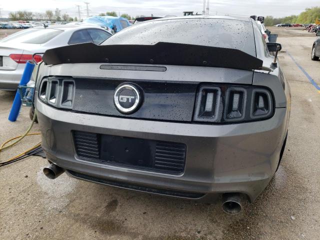 1ZVBP8CF9E5224345 - 2014 FORD MUSTANG GT GRAY photo 6