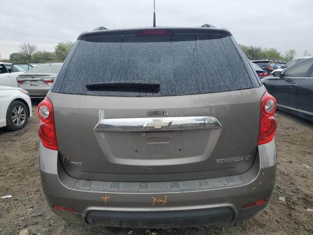 2GNFLEEKXC6156624 - 2012 CHEVROLET EQUINOX LT BROWN photo 6