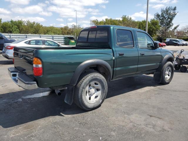5TEGN92N32Z116275 - 2002 TOYOTA TACOMA DOUBLE CAB PRERUNNER GREEN photo 3