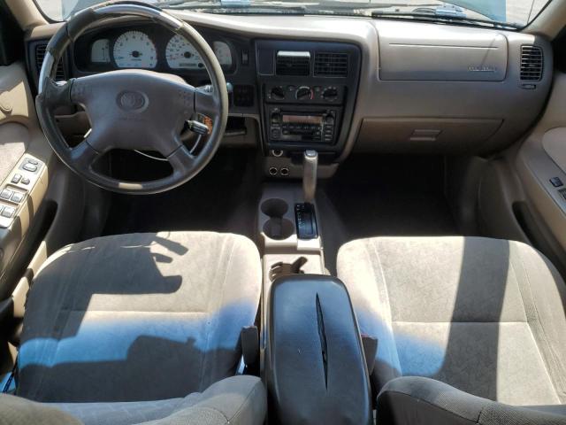 5TEGN92N32Z116275 - 2002 TOYOTA TACOMA DOUBLE CAB PRERUNNER GREEN photo 8