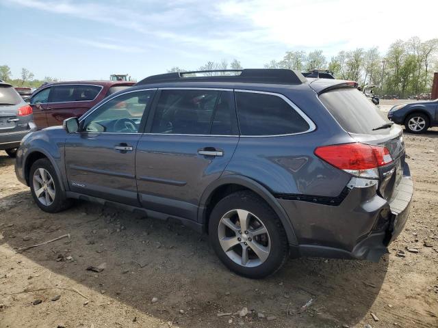 4S4BRBPC4E3257383 - 2014 SUBARU OUTBACK 2.5I LIMITED BLUE photo 2