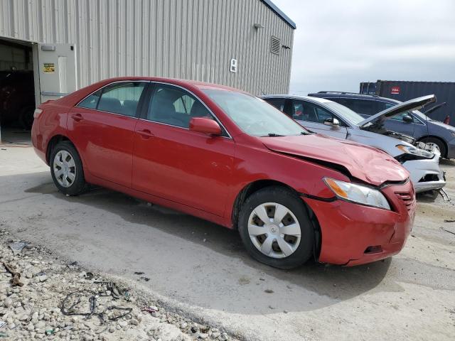 4T1BE46KX7U079279 - 2007 TOYOTA CAMRY CE RED photo 4