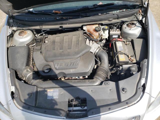 1G1ZF5E77CF151453 - 2012 CHEVROLET MALIBU 3LT ვერცხლისფერი ფოტო 11